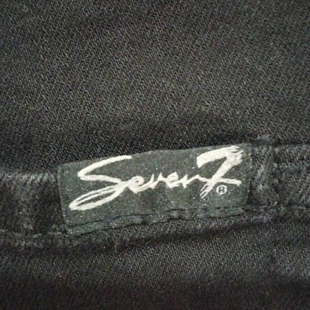 Seven7, Weekend Shorts, Black, Size 10, Stretch